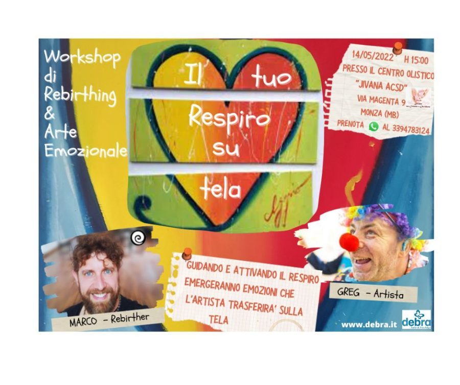 Il tuo Respiro su tela-Rebirthing & Arte