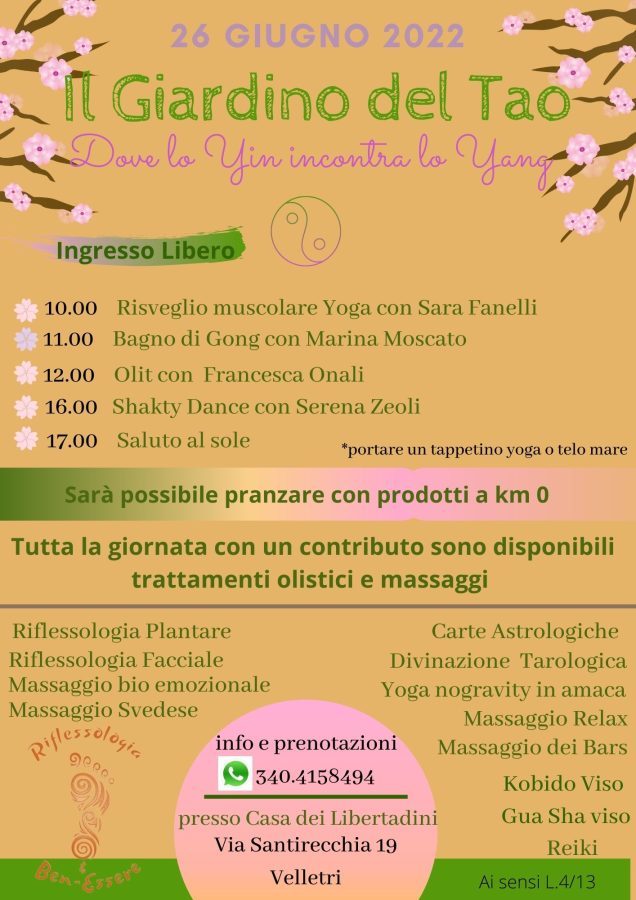 Il giardino del Tao - Benessere olistico