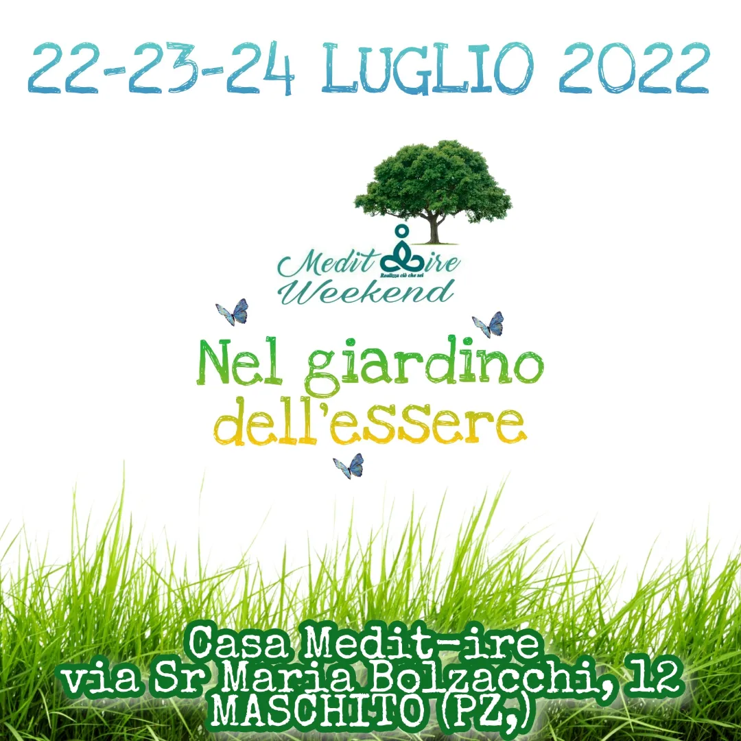 Intensivo di meditazione Il giardino dell'essere