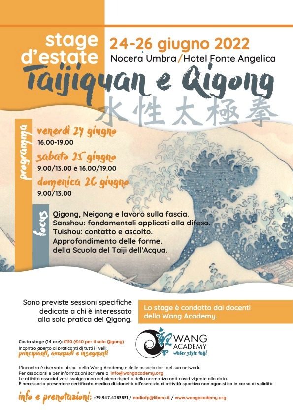 Stage d'estate "Taiji Quan e Qi Gong"