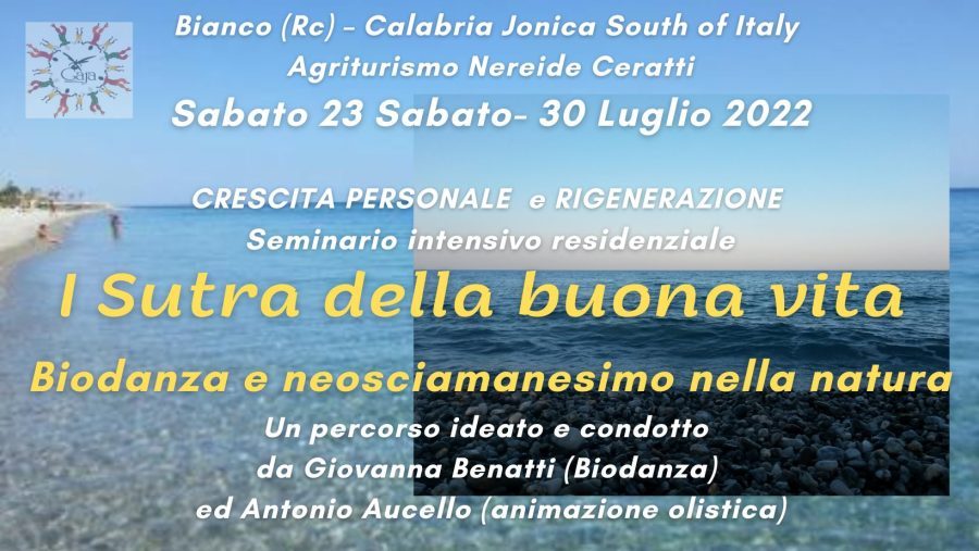Sutra della buona vita. Biodanza e vacanza