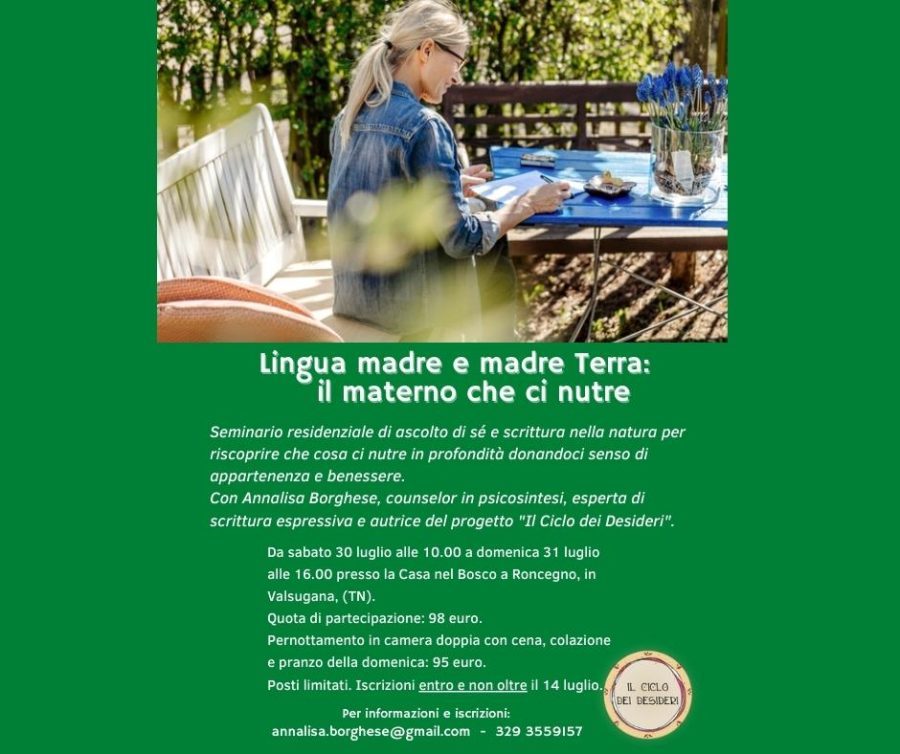 Lingua madre e madre terra: il nutrimento