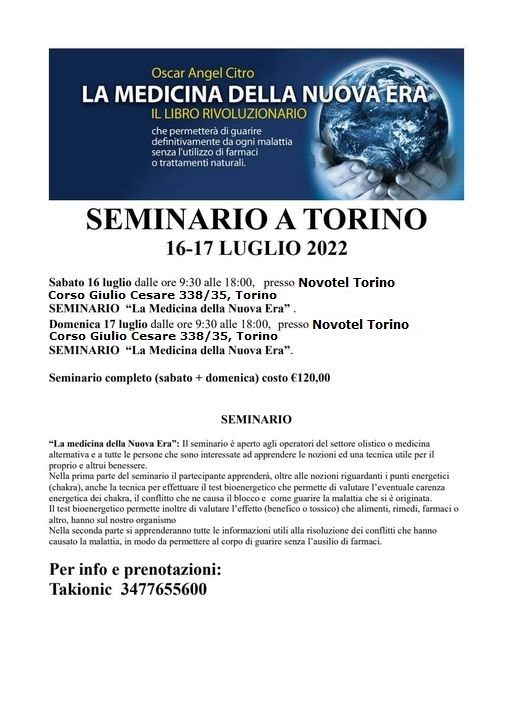 Seminario della medicina della Nuova Era