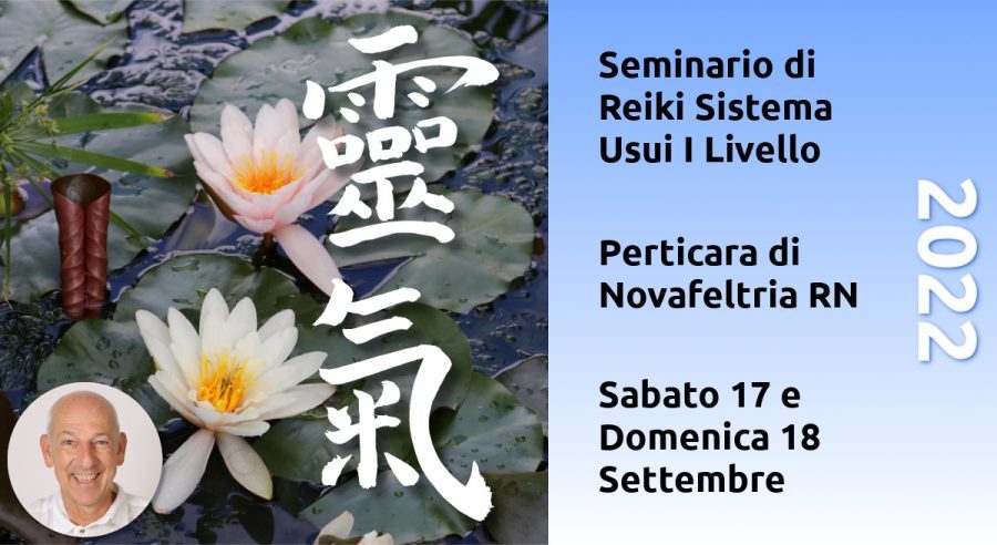 Corso di primo livello Reiki metodo Usui