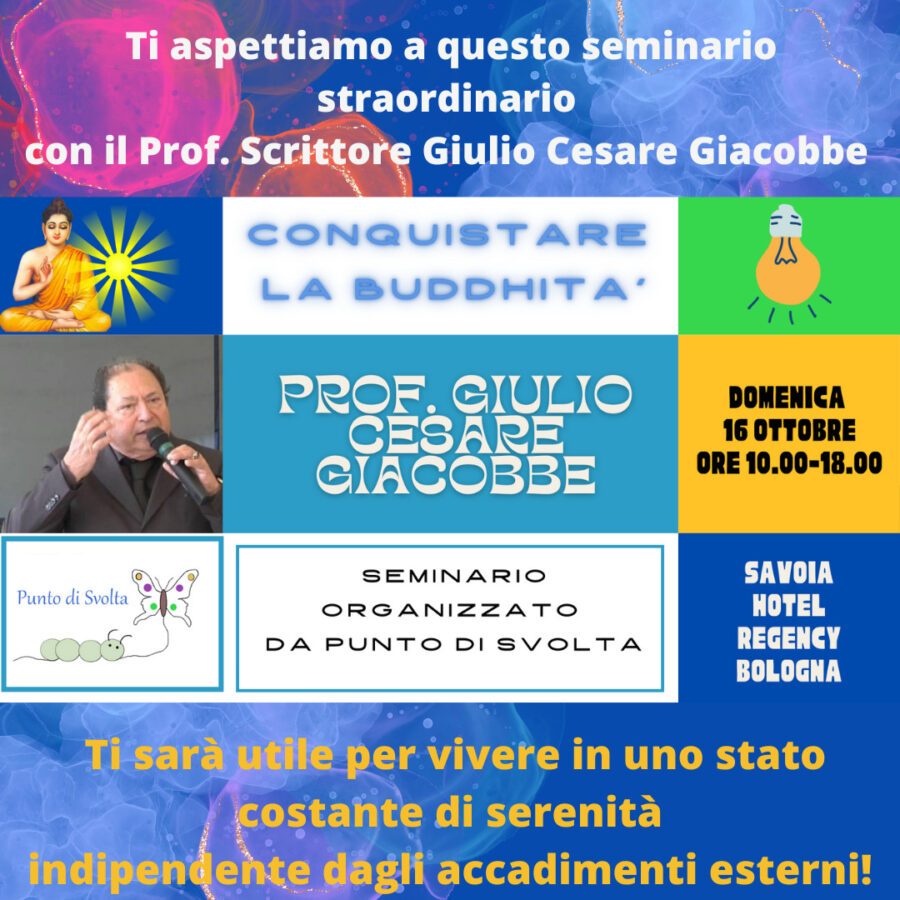 Conquistare la Buddhità: Giulio C. Giacobbe