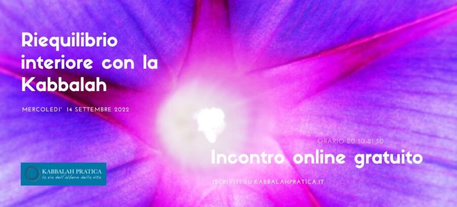 Centrarsi con la Kabbalah. Online gratuito