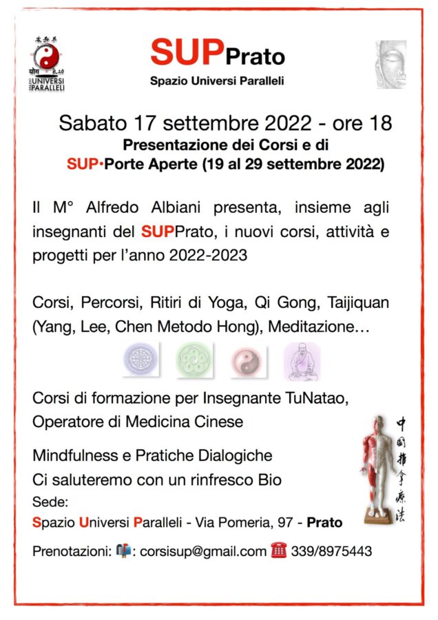 Presentazione corsi e SUPPorte Aperte