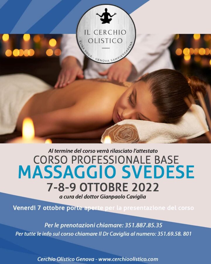 Corso di massaggio svedese