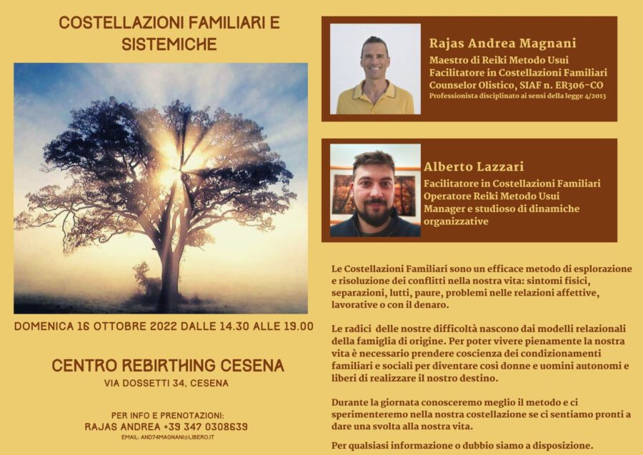 Costellazioni Familiari e Sistemiche