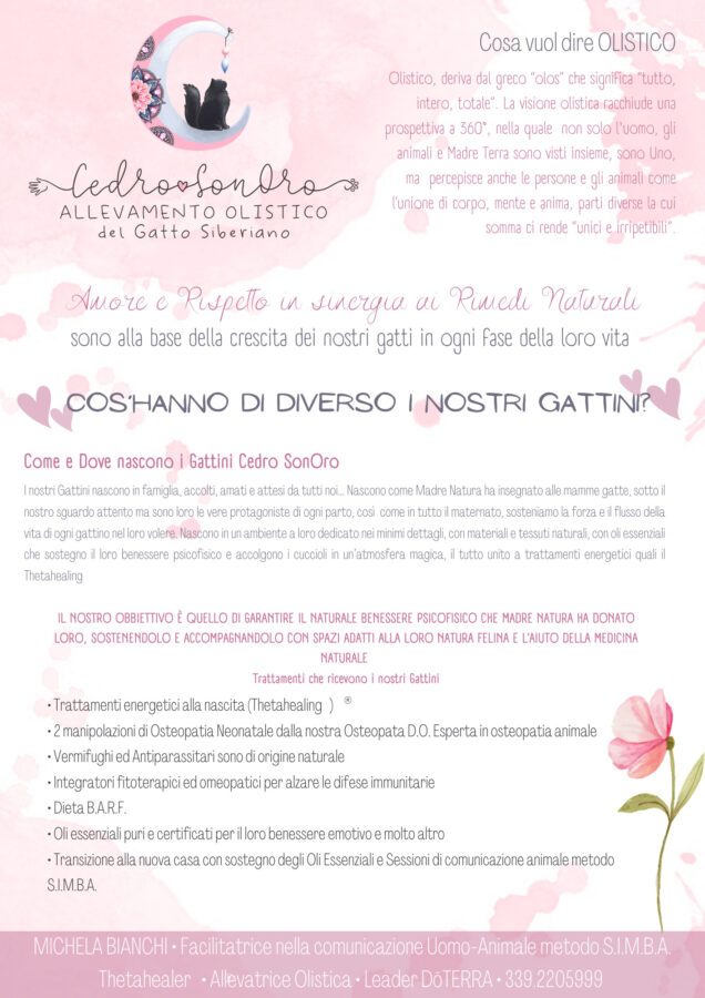 Allevamento olistico del gatto siberiano