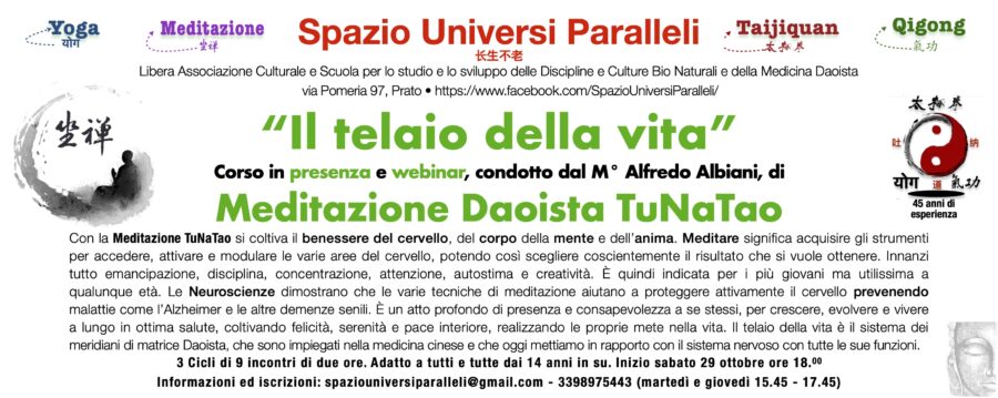 Meditazione Daoista TuNaTao – 1° modulo