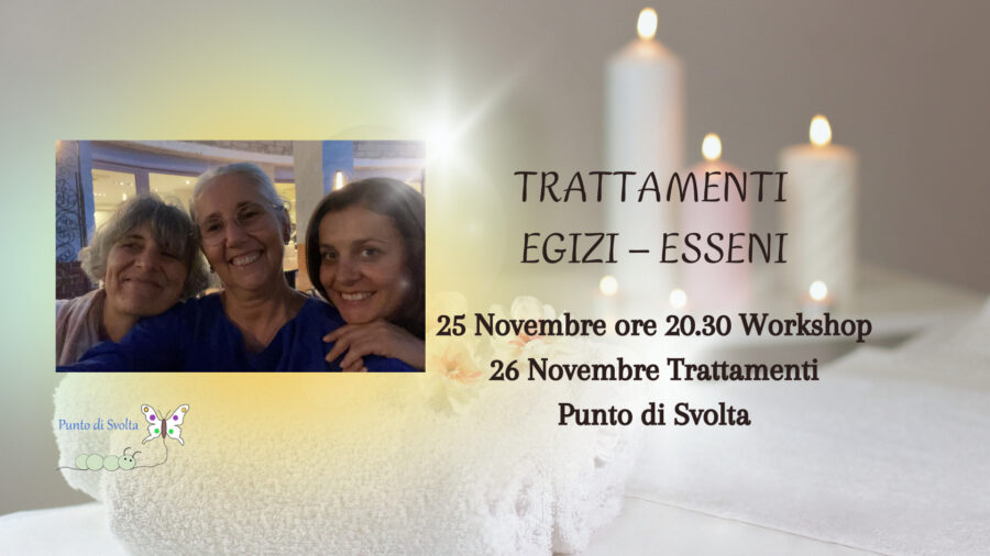 Le Terapie Essene, workshop e trattamenti