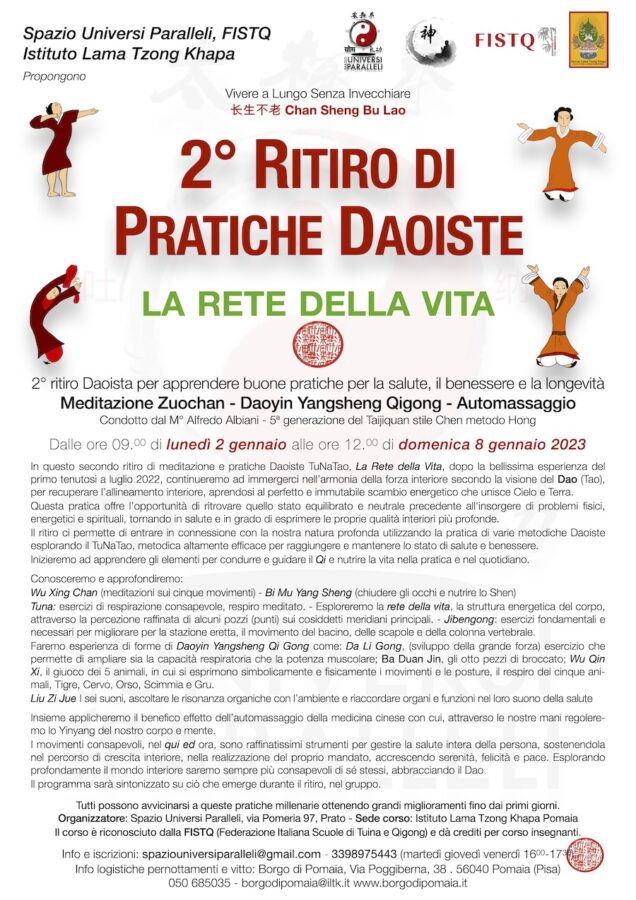 2°Ritiro di pratiche Daoiste