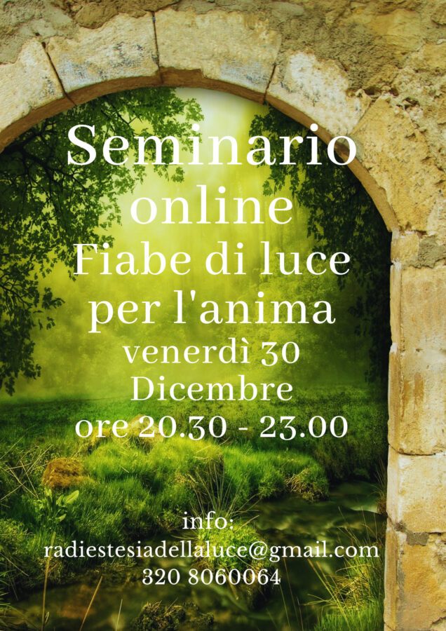 Seminario "Fiabe di Luce per l' Anima"