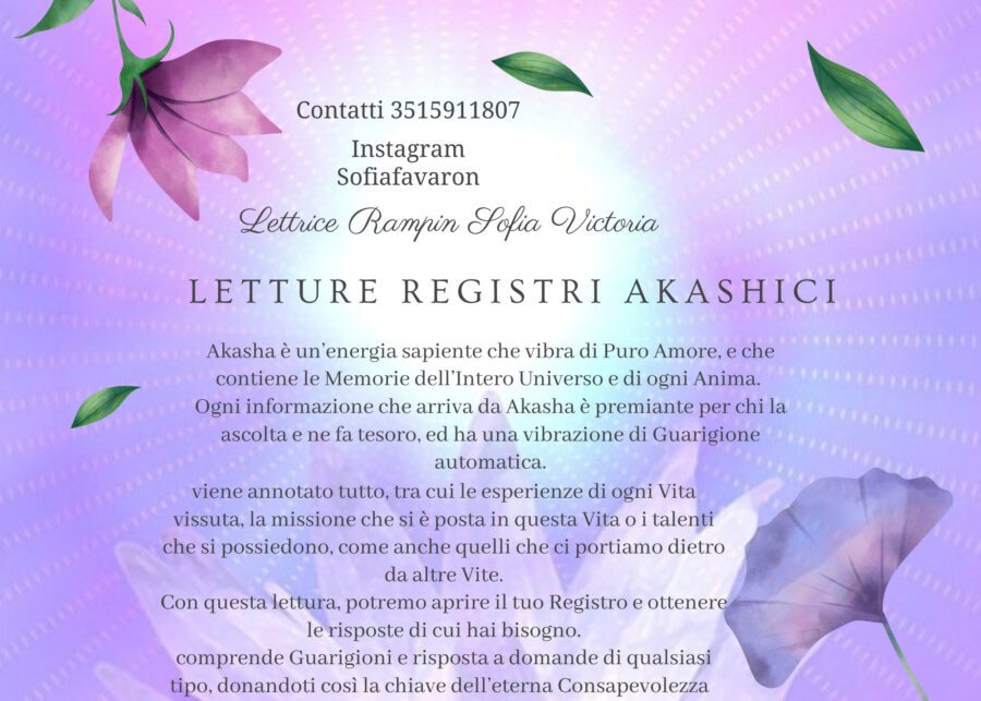 Letture Registri Akashici- Altri serivizi