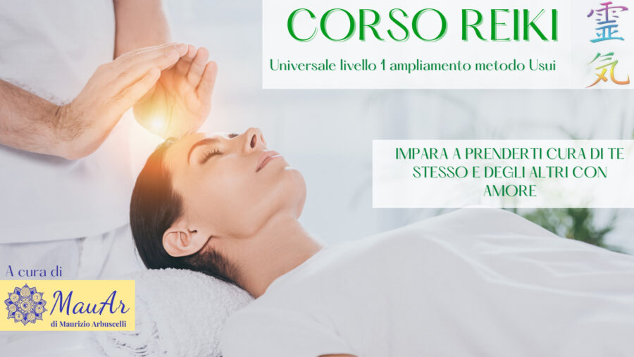 Corso Reiki livello 1 metodo Usui ampliato