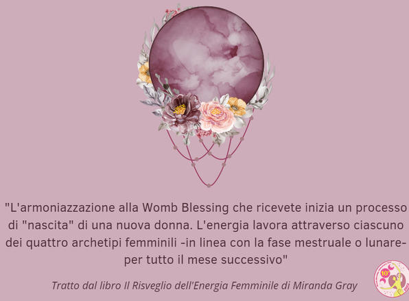 Benedizione e riequilibrio del grembo