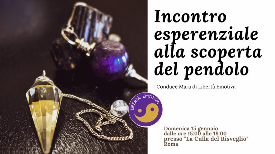 Alla scoperta del pendolo