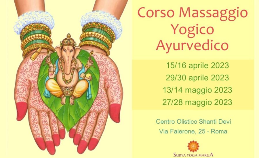 Corso Massaggio Yogico Ayurvedico