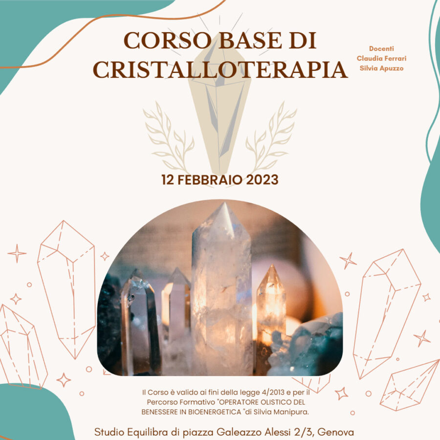 Corso base di Cristalloterapia
