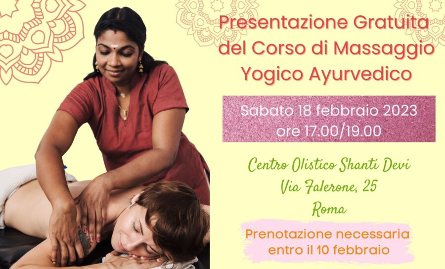 Presentazione gratuita corso massaggio