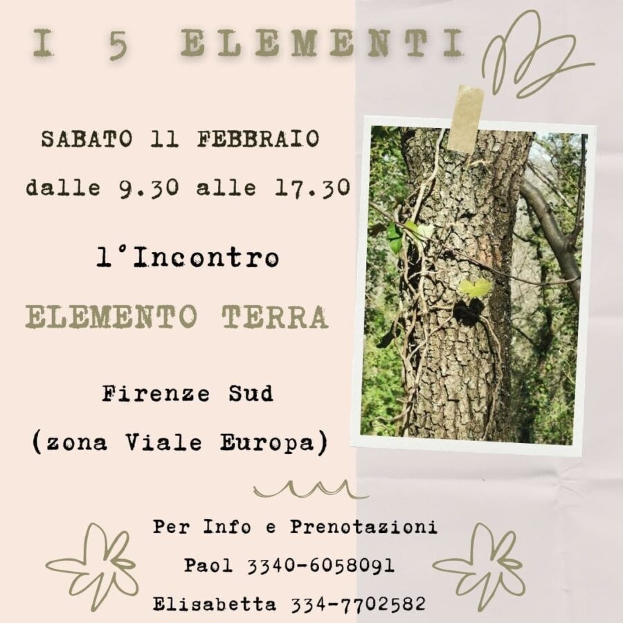 Seminario dei 5 elementi - Elemento Terra