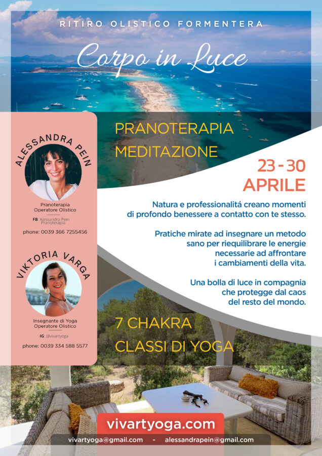 Ritiro bioenergetico, Corpo in Luce