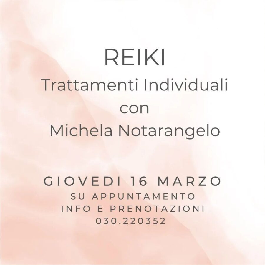 Reiki trattamenti individuali
