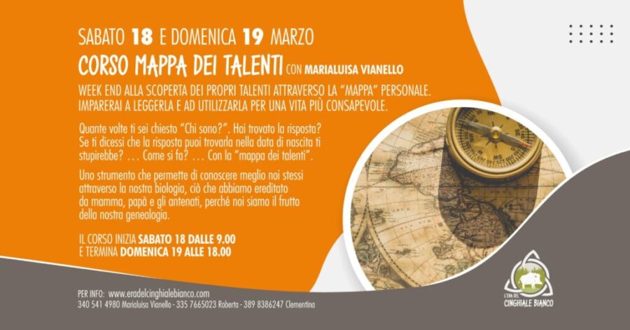 Corso sulla Mappa dei Talenti