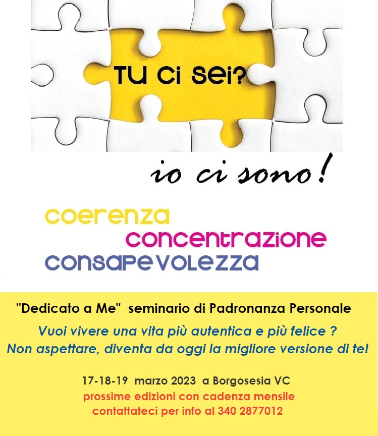 Seminario di padronanza personale