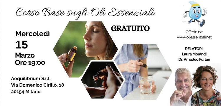 Corso introduttivo sugli oli essenziali
