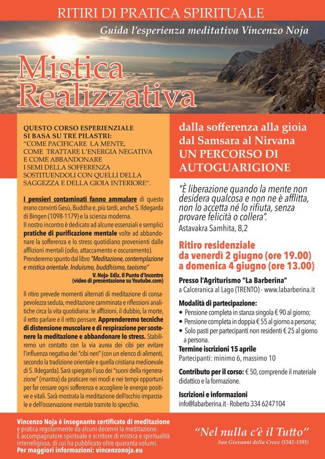 Dalla sofferenza alla gioia