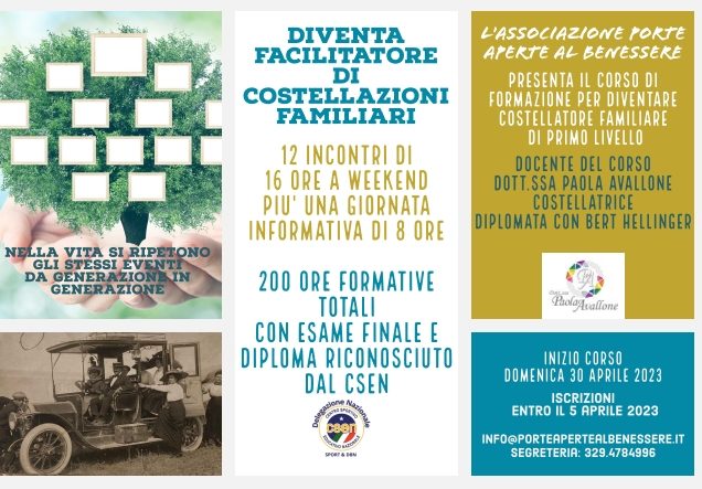 Diventa Costellatore Familiare