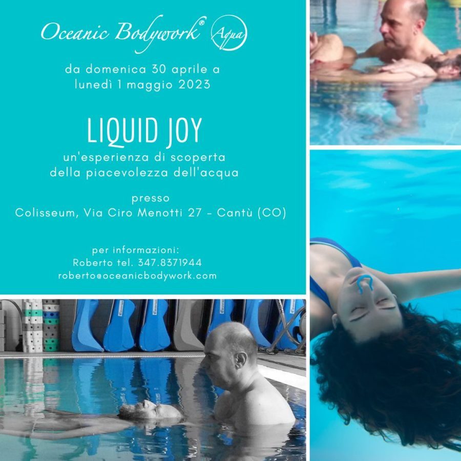 Liquid Joy in Oceanic Bodywork® Aqua