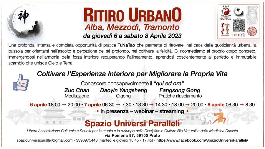 Ritiro urbano: Alba, Mezzodì, Tramonto