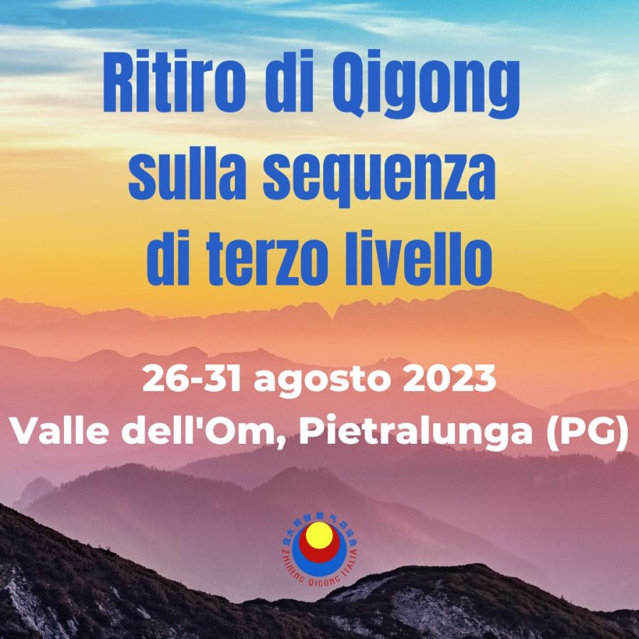 Ritiro di Qigong sul terzo livello