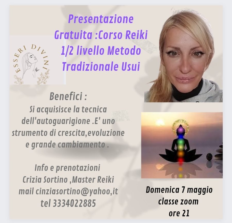 Locandina Reiki