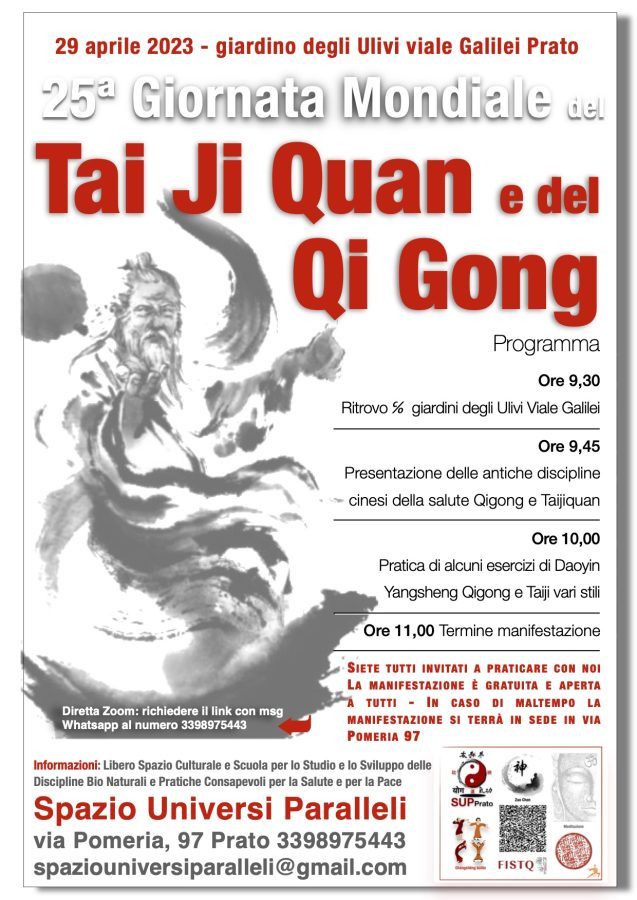 25° giornata mondiale Taijiquan e Qigong