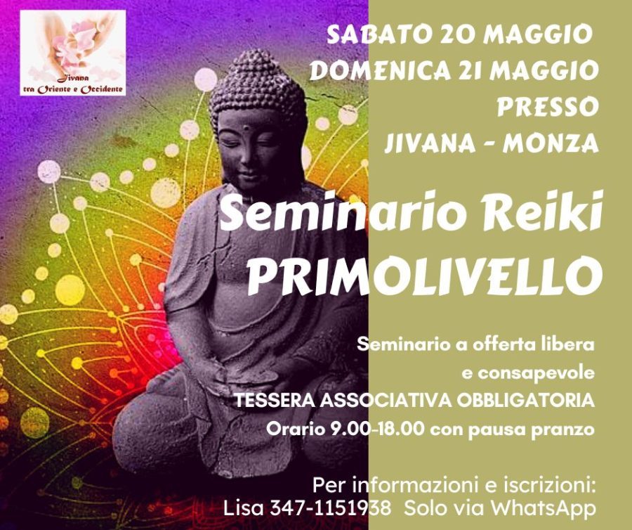 Seminario Reiki primo livello