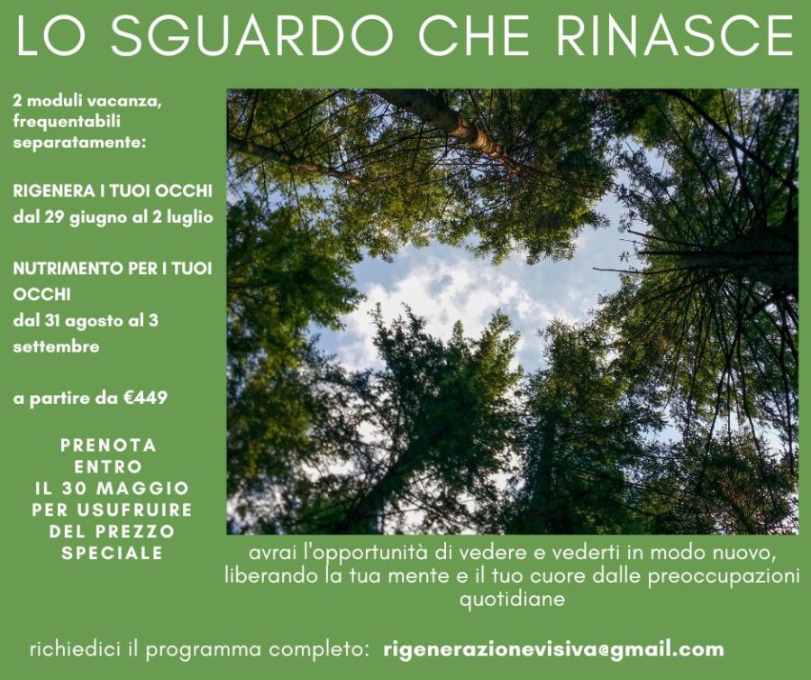 Lo sguardo che rinasce