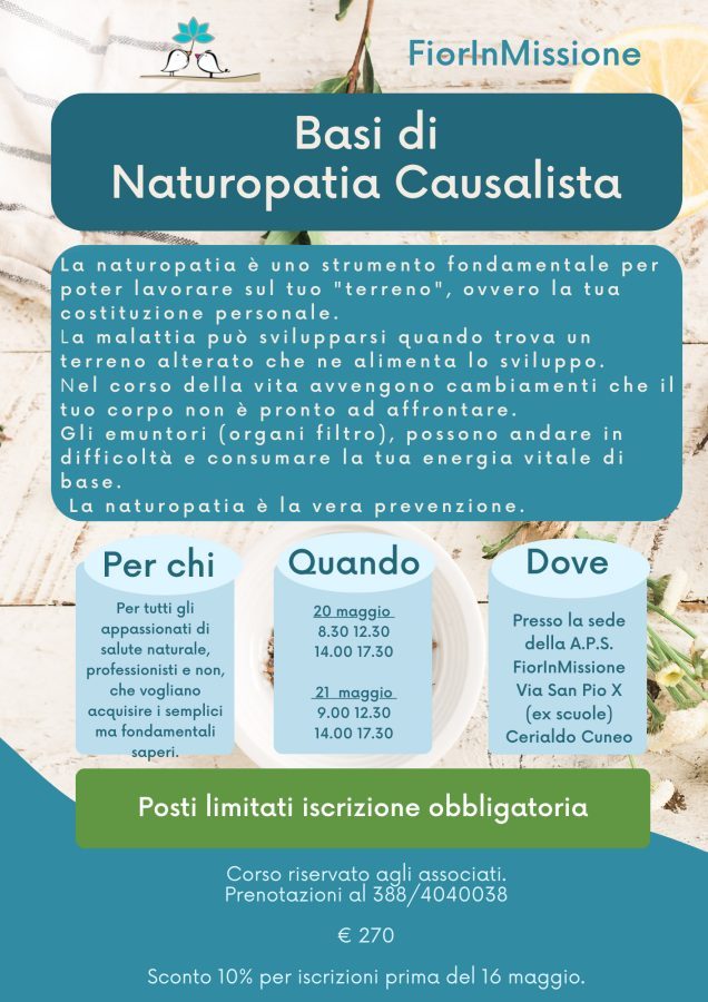 Basi di naturopatia causalista
