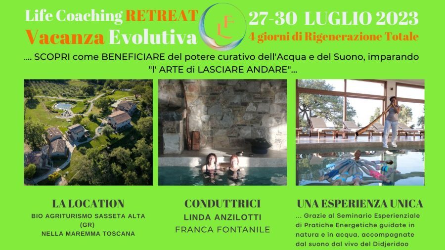 Life Coaching Retreat "Acqua e Suono"