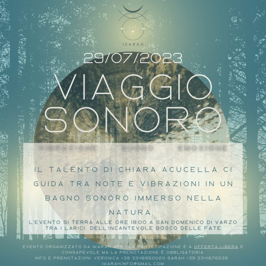 Viaggio sonoro - Vibrazione, suono, emozione