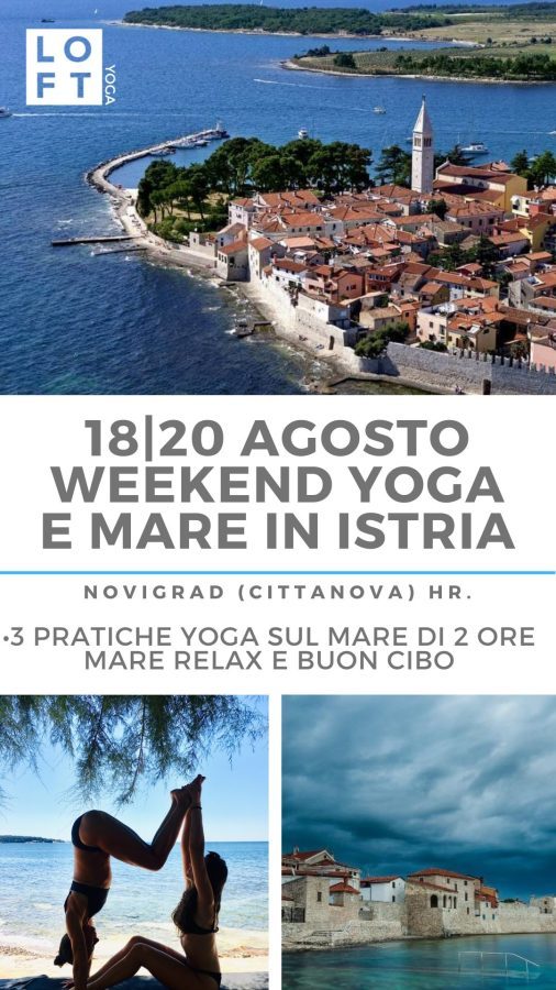 Yoga e mare in Istria