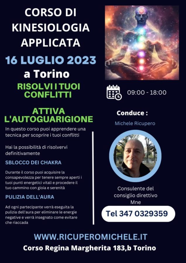 Corso di Kinesiologia applicata