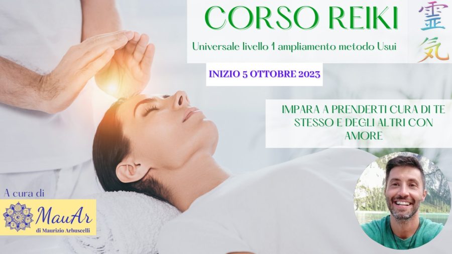 Corso Reiki livello 1 metodo Usui ampliato