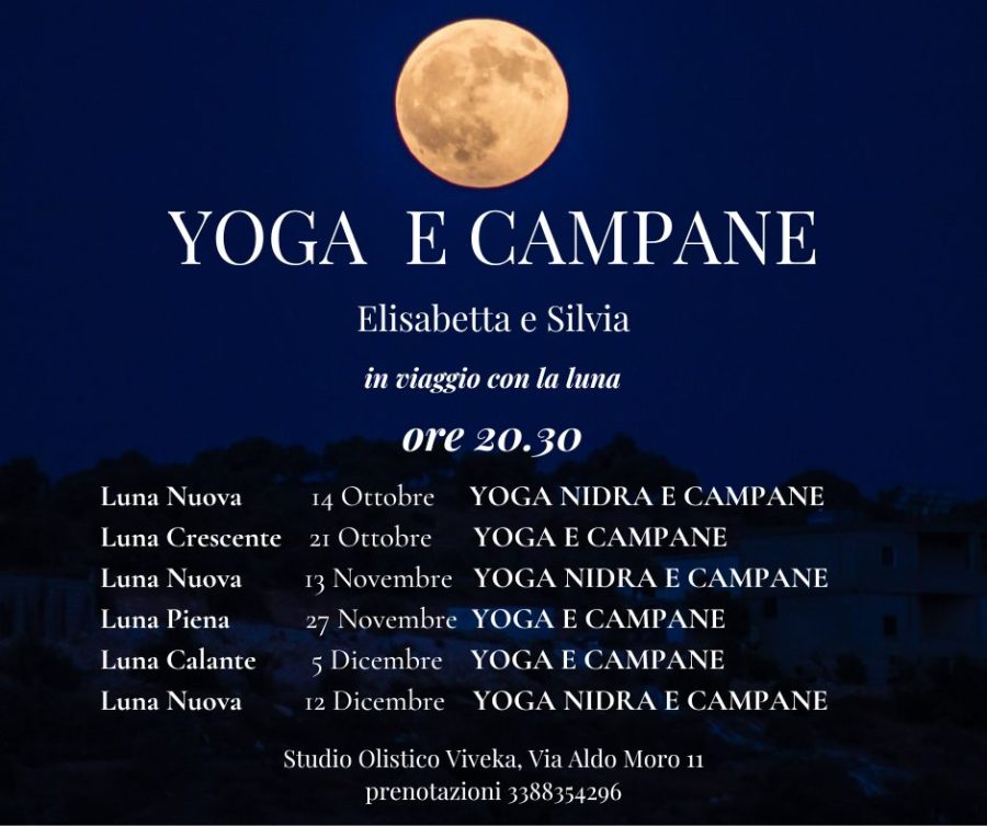 Yoga e campane: In Viaggio con la Luna