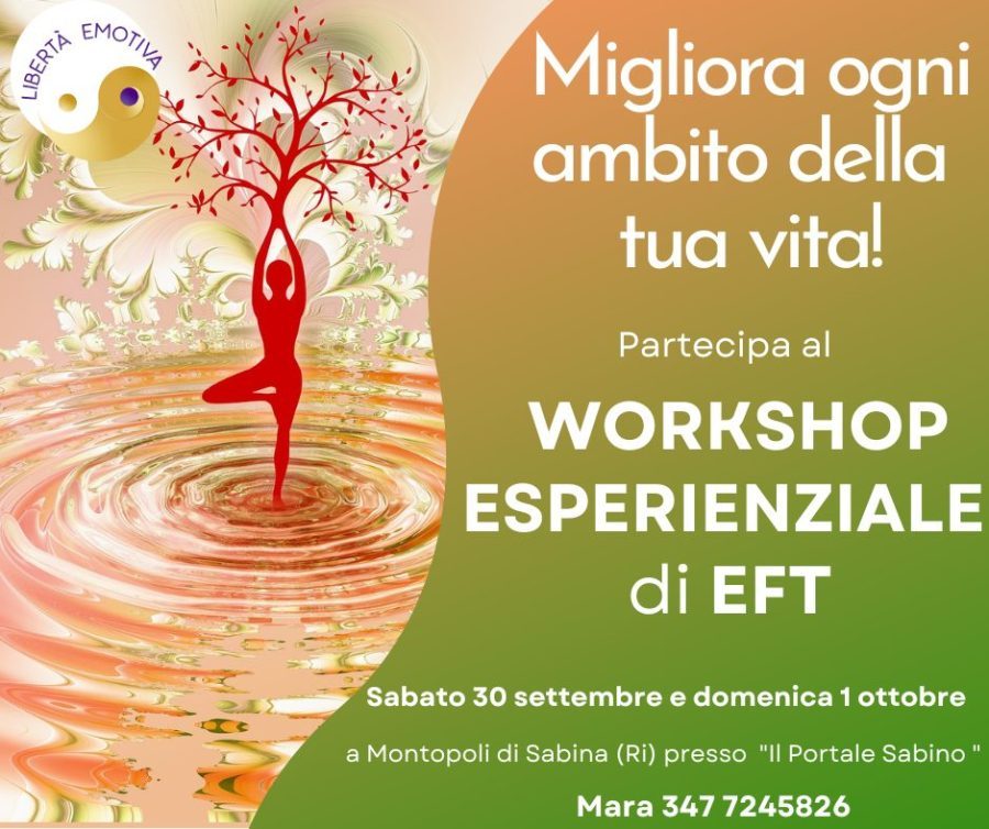 Workshop esperienziale di EFT