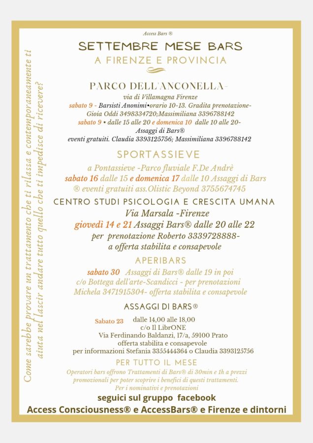 Settembre Mese Bars®