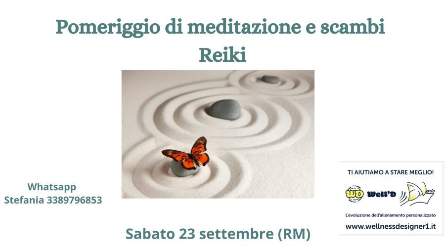 Meditazione e scambi Reiki